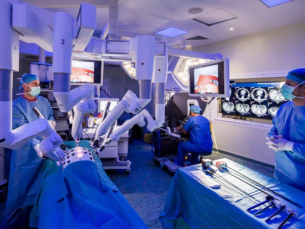 Chirurgia robotica da Vinci